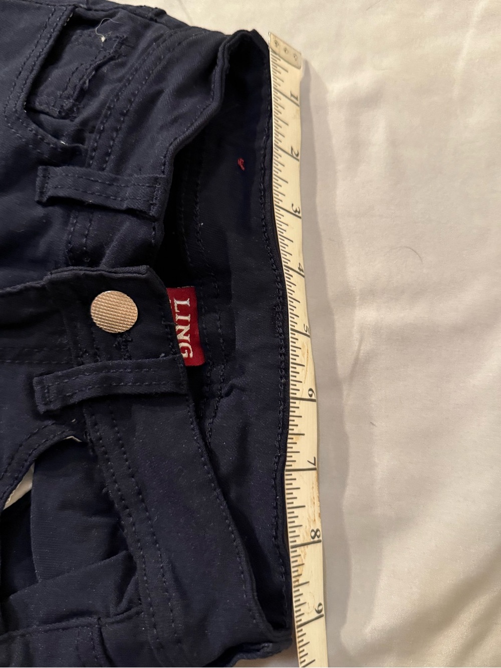 Gray and Navy Skinny Pants Duo - Picture 4 of 16